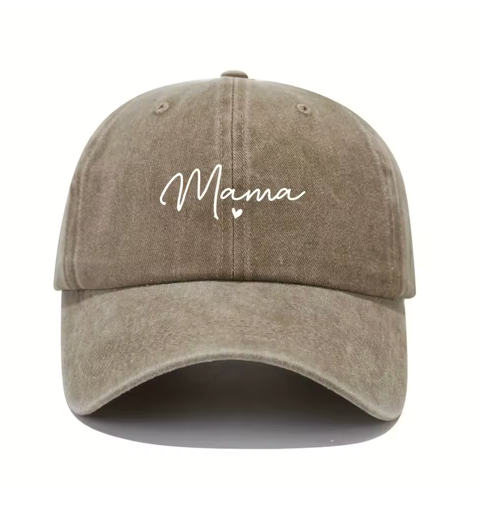 CASQUETTE COTON DAD/MOM