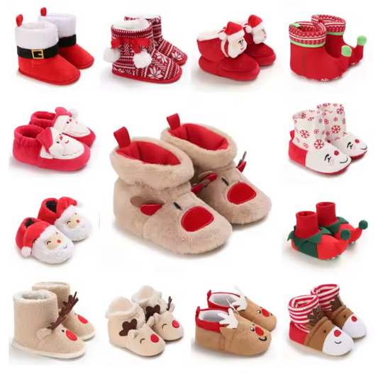 CHAUSSONS NOËL HIVER BÉBÉ