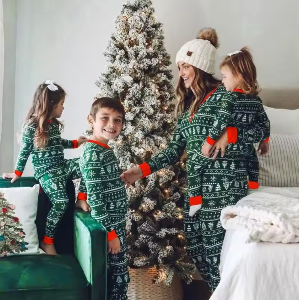 ENSEMBLE PYJAMA DE NOËL ASSORTI FAMILLE