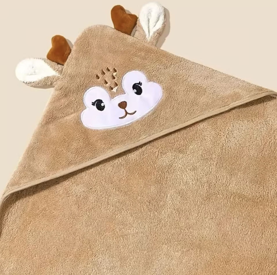 CAPE BLANKET 3D ANIMAL PLAID 