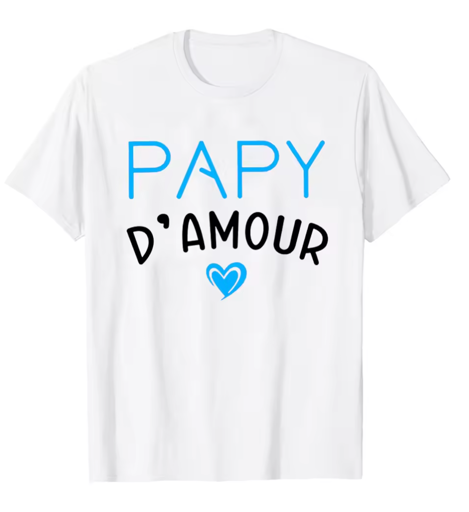 TSHIRT PAPY D'AMOUR