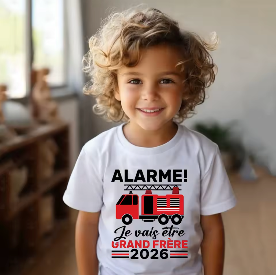 TSHIRT GRAND FRERE / GRANDE SOEUR