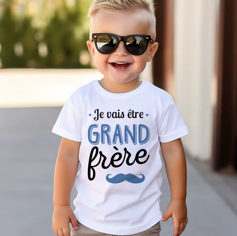 TSHIRT GRAND FRERE / GRANDE SOEUR