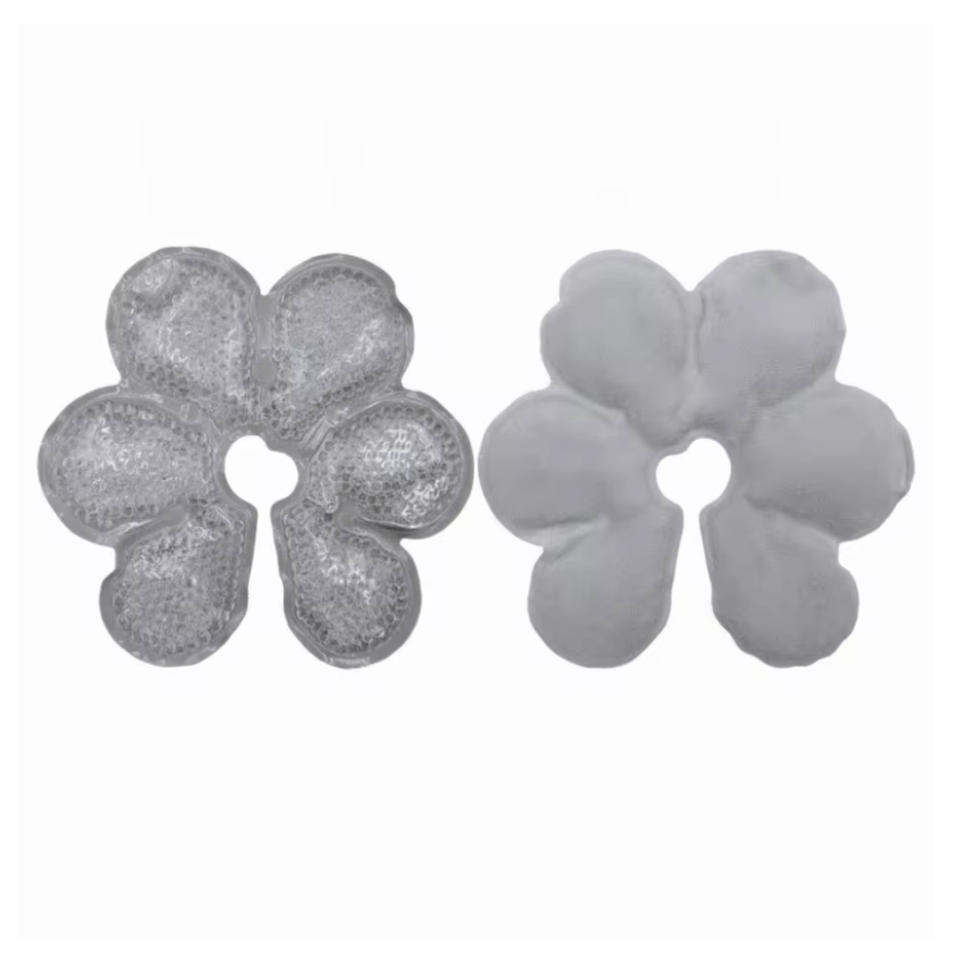 PACK DE 2 COUSSINETS D'ALLAITEMENT APAISANT CHAUD/FROID RÉUTILISABLE