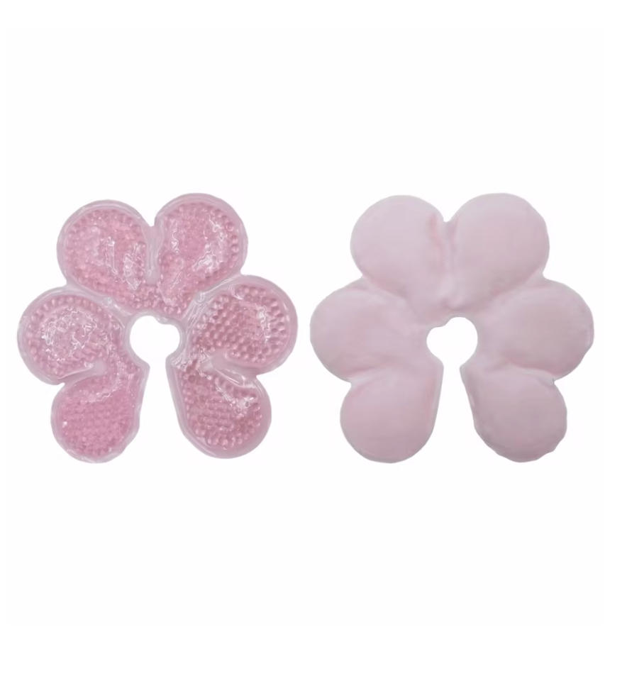 PACK DE 2 COUSSINETS D'ALLAITEMENT APAISANT CHAUD/FROID RÉUTILISABLE