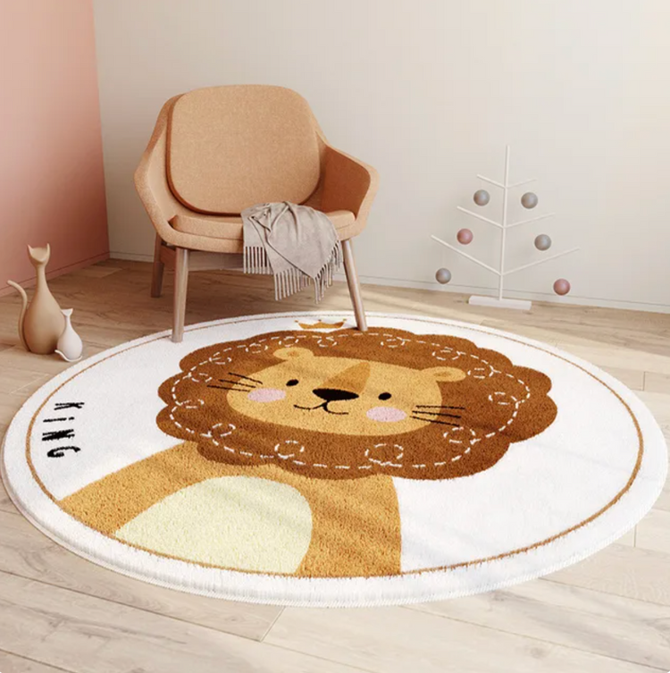 ACTIVITY AND PLAY MAT - ROUND OR LONG ANIMAL PATTERN 