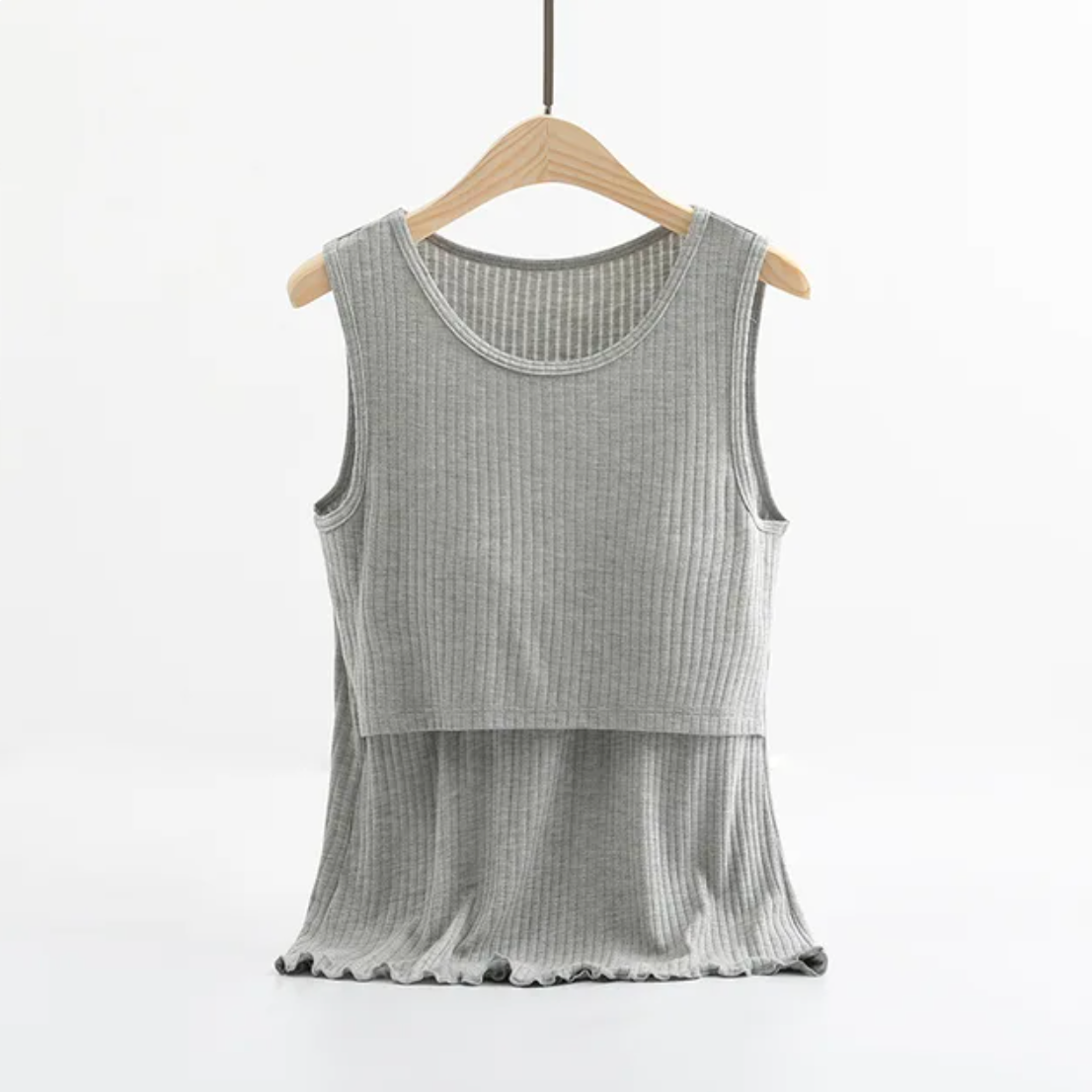 PLAIN COTTON BREASTFEEDING TSHIRT 