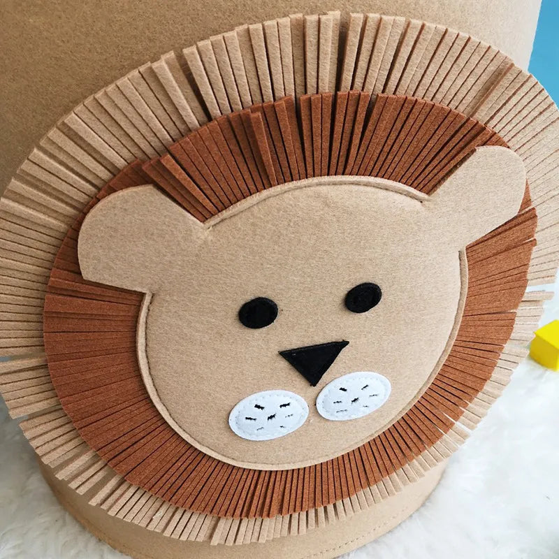 ANIMAL GAME OR LAUNDRY STORAGE BASKET 