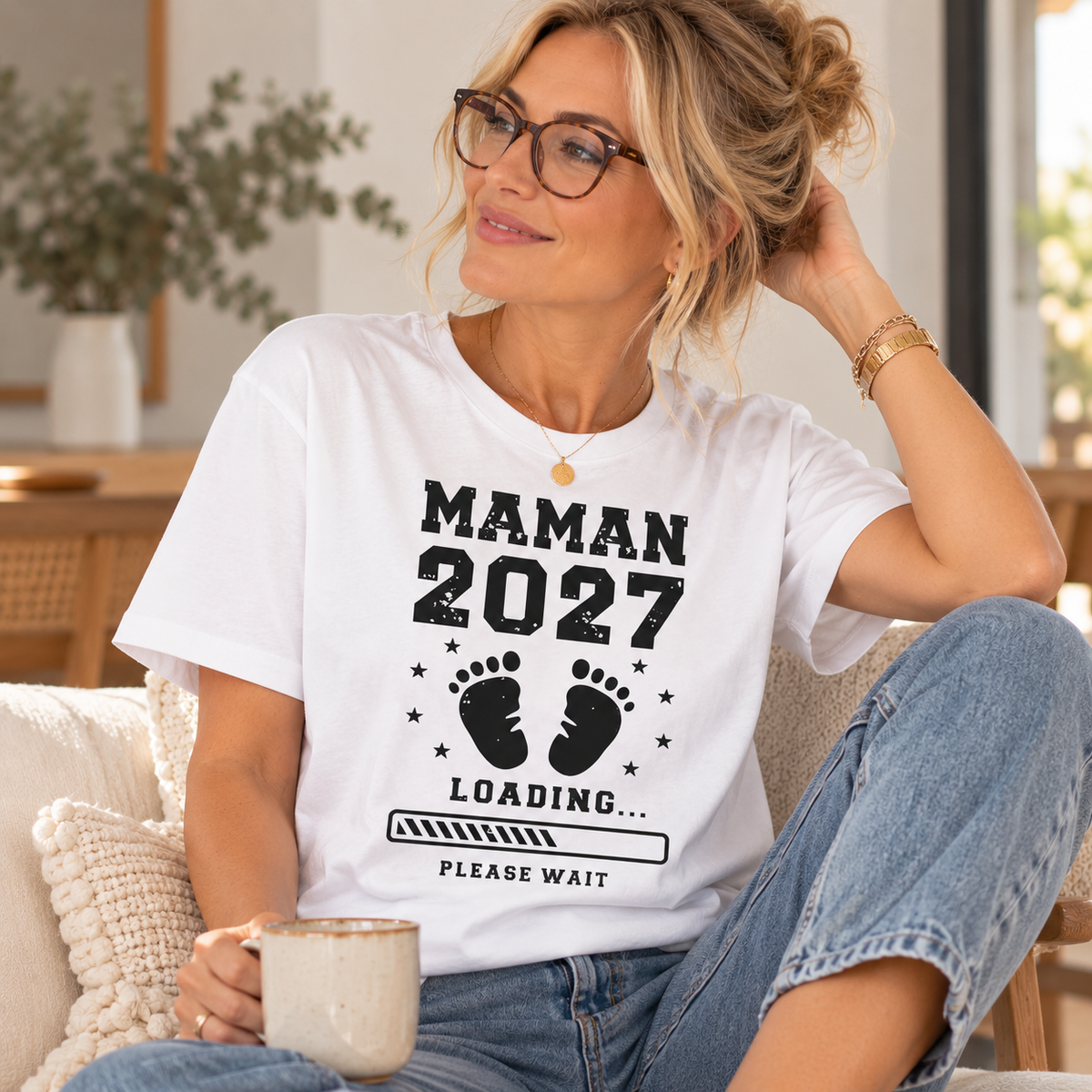 SWEAT OU TSHIRT MAMAN/PAPA 2027