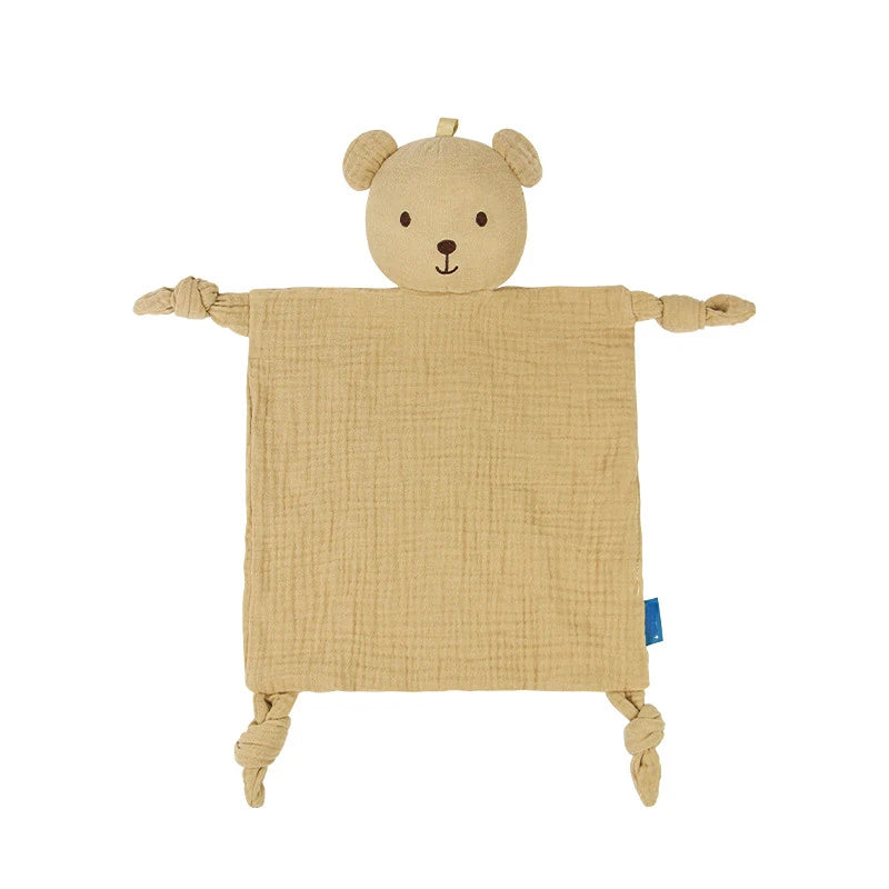 DOUDOU ANIMAL EN GAZE DE COTON