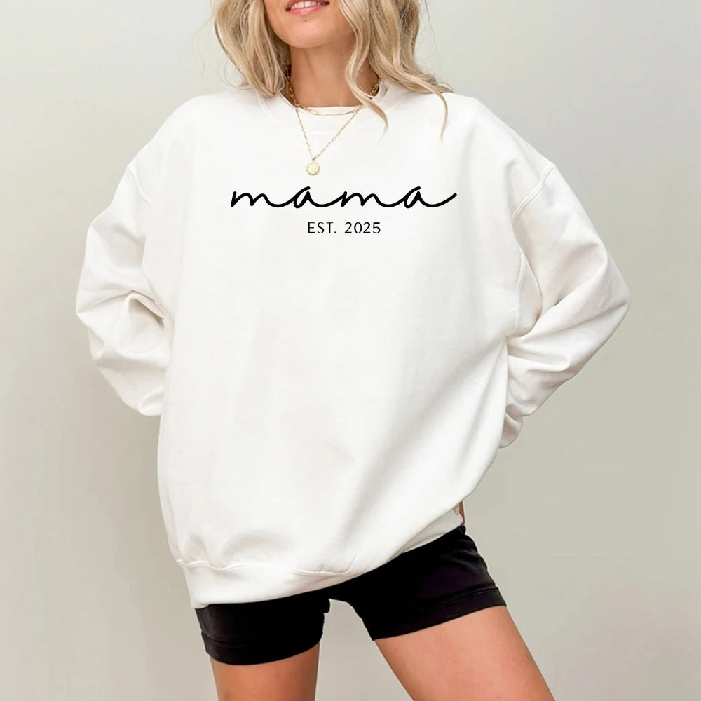 SWEAT PULL MAMA 2025 COTON