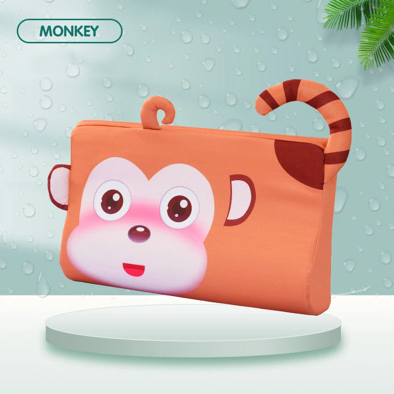 OREILLER ENFANT ANIMAUX - MEMOIRE DE FORME
