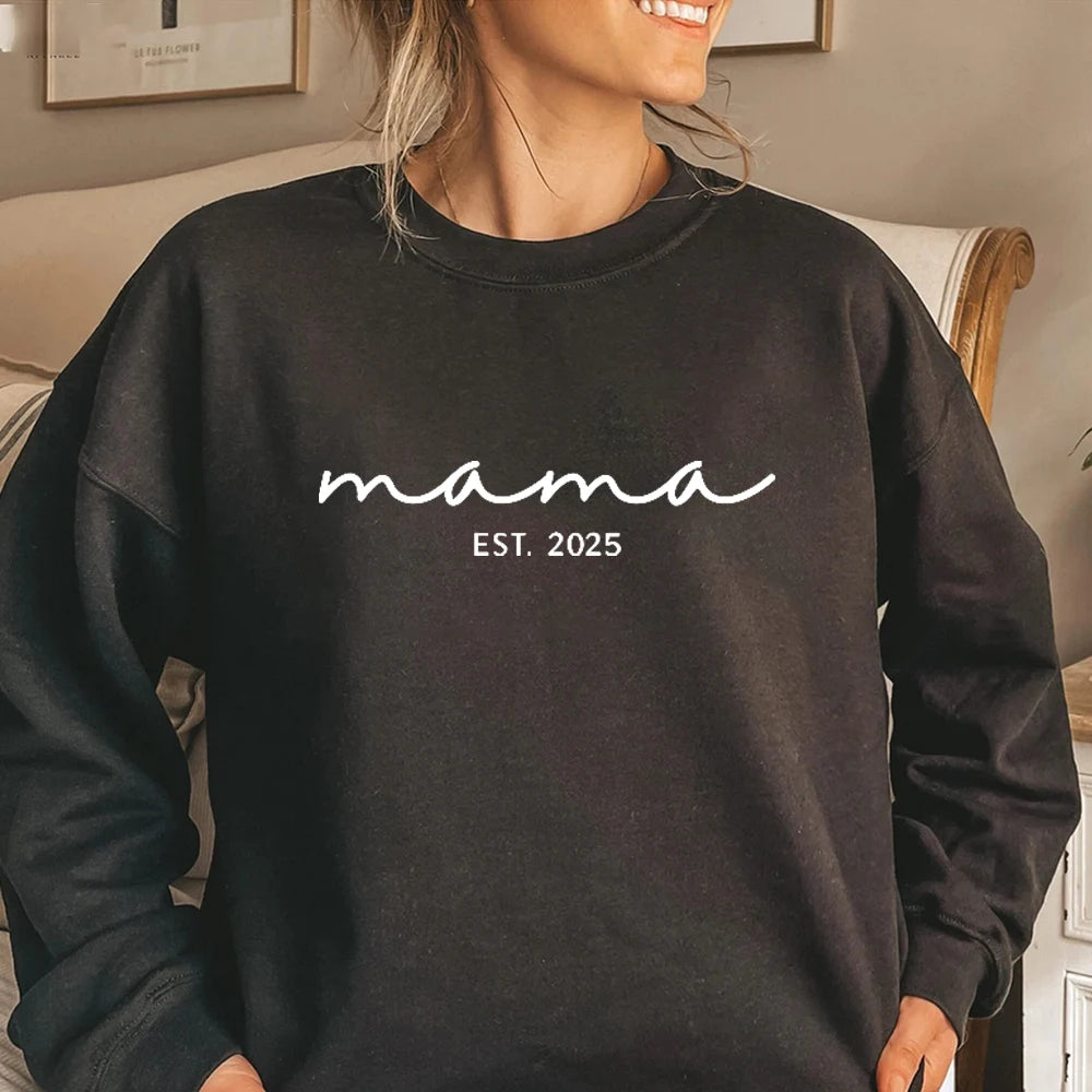 SWEAT PULL MAMA 2025 COTON