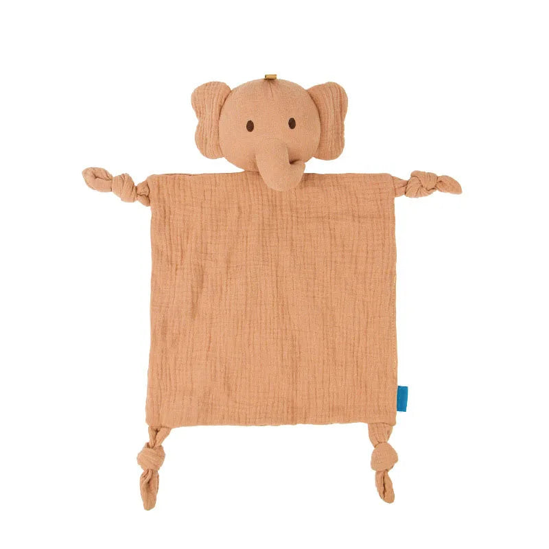 DOUDOU ANIMAL EN GAZE DE COTON