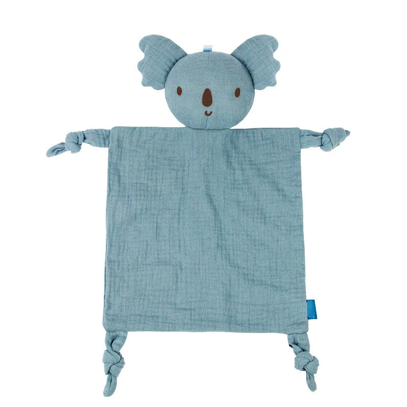 DOUDOU ANIMAL EN GAZE DE COTON