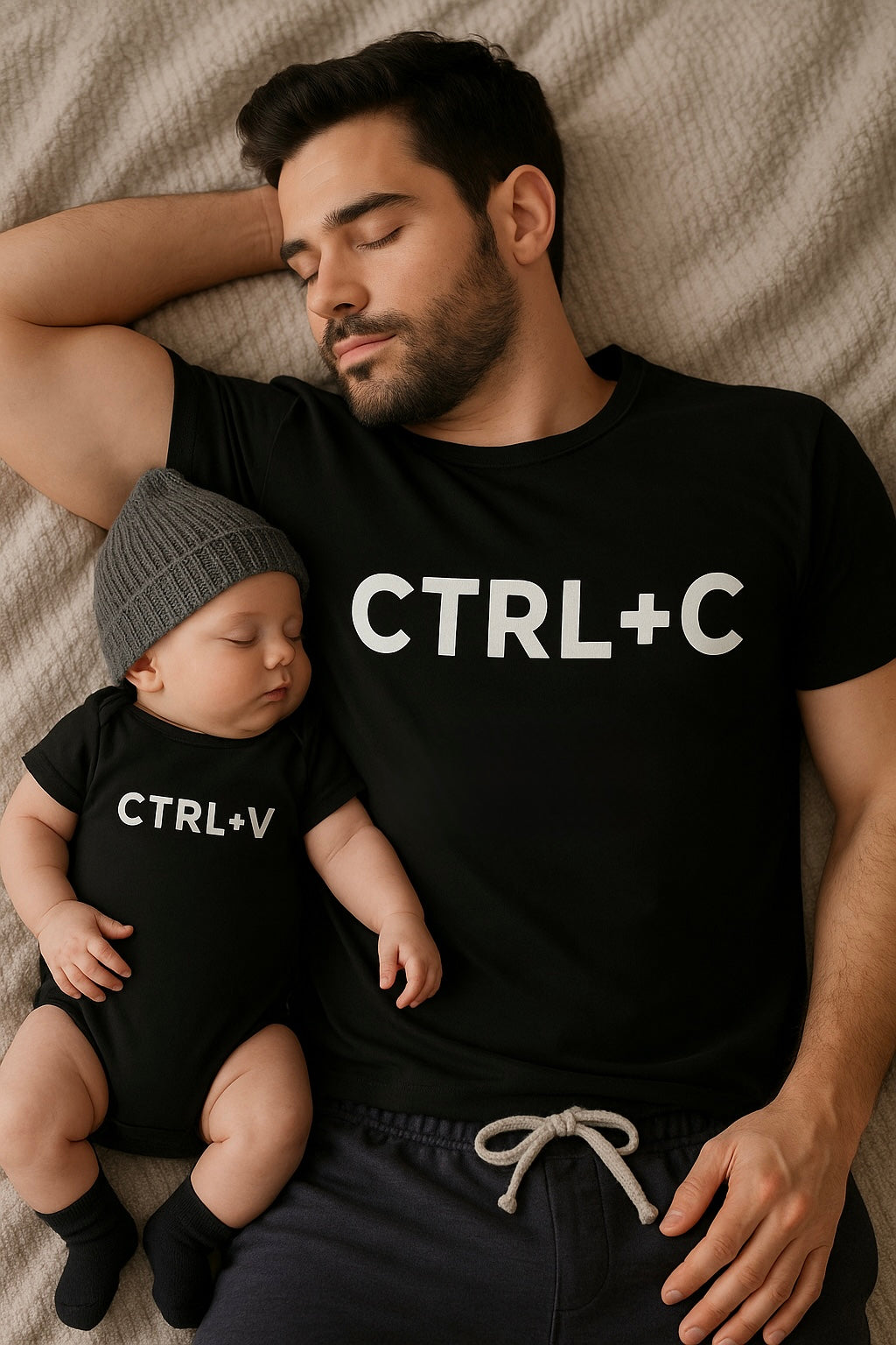 TSHIRT PAPA/ENFANT - À COMPOSER