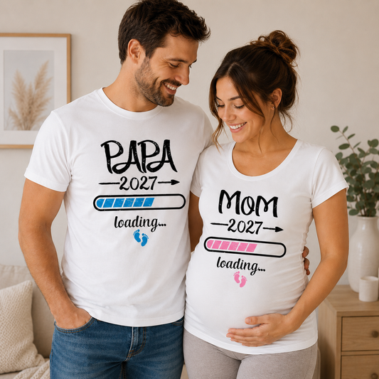 T-SHIRT PAPA/MAMAN 2027