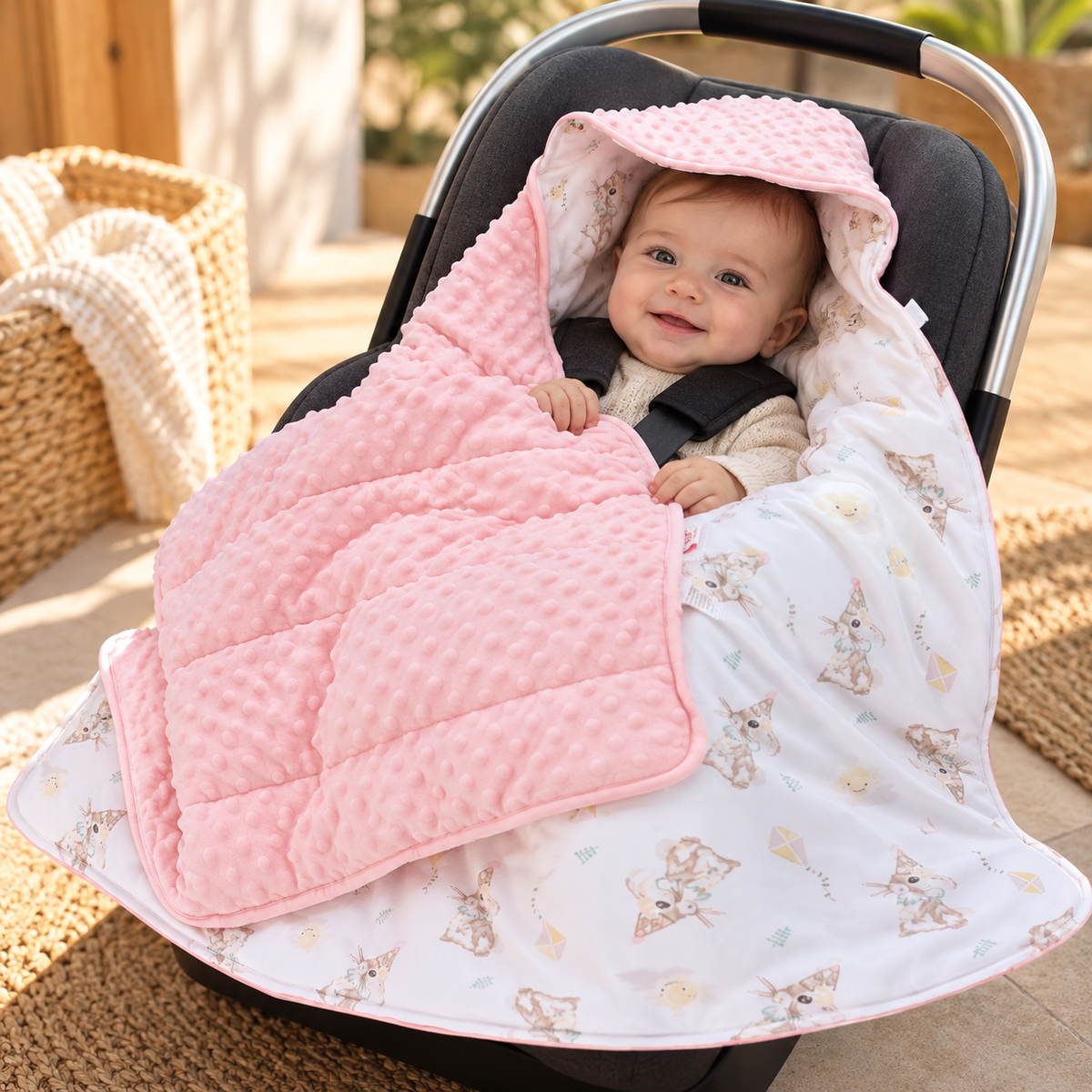 PONCHO VOITURE SIEGE AUTO BEBE