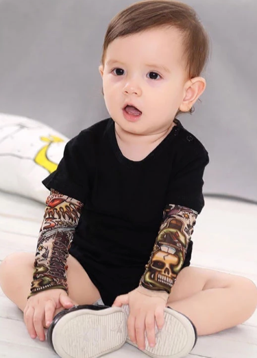 BODY BÉBÉ & TSHIRT ENFANT - EFFET FAUX TATOUAGE 3D