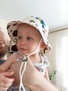 PATTERNED COTTON BOB HAT - BABY/CHILDREN 