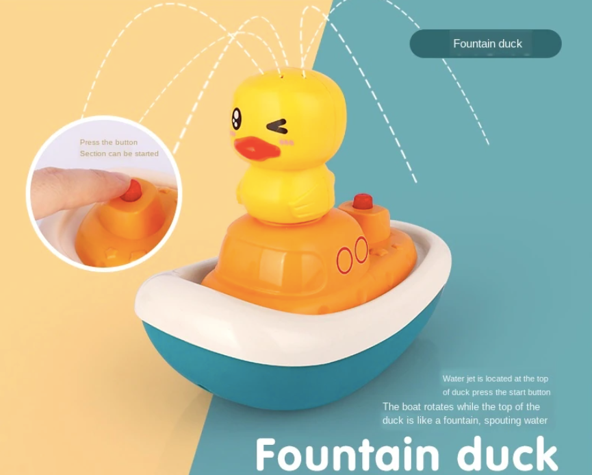 CANARD DE BAIN INTERACTIF