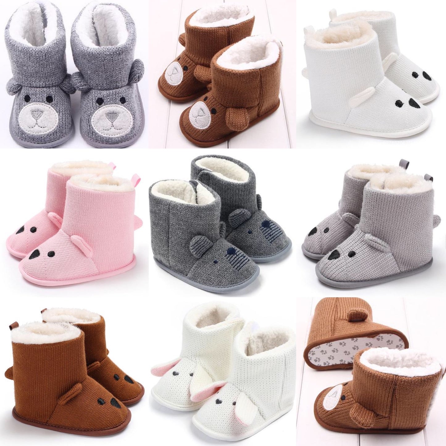 BABY FUR-FUR ANKLE BOOTS 