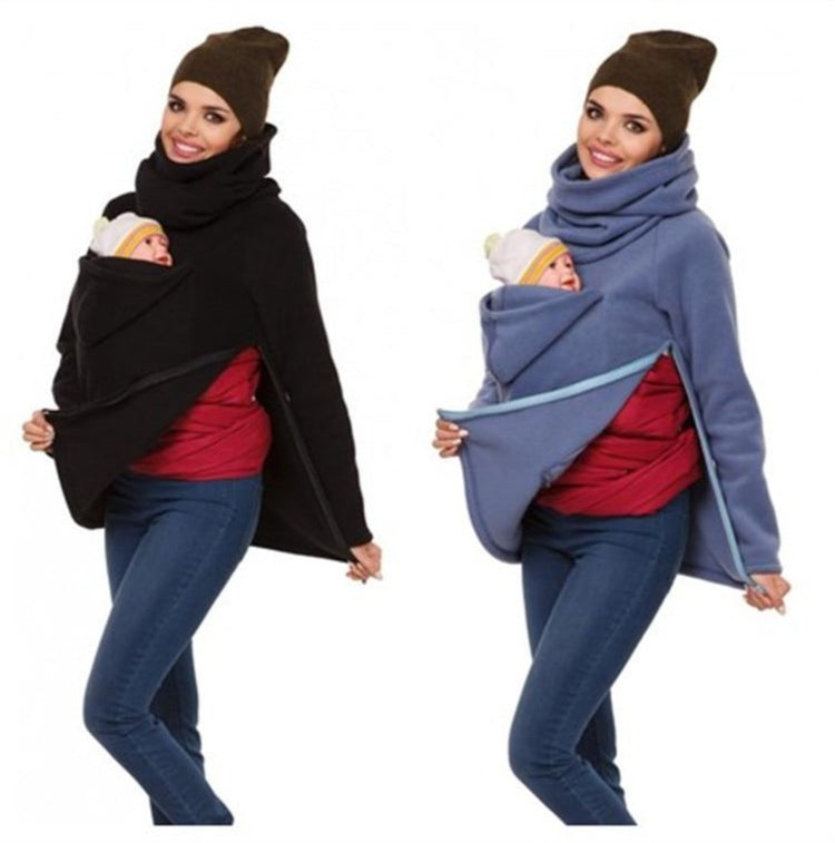 KAYA - Manteau de maternité pour portage, veste street style, porte-bébé chauffe-porté à l'avant et à l'arrière, DUST MINT - France KAYA - Manteau de maternité pour portage, veste street style, porte-bébé chauffe-porté à l'avant et à l'arrière, DUST MINT - France