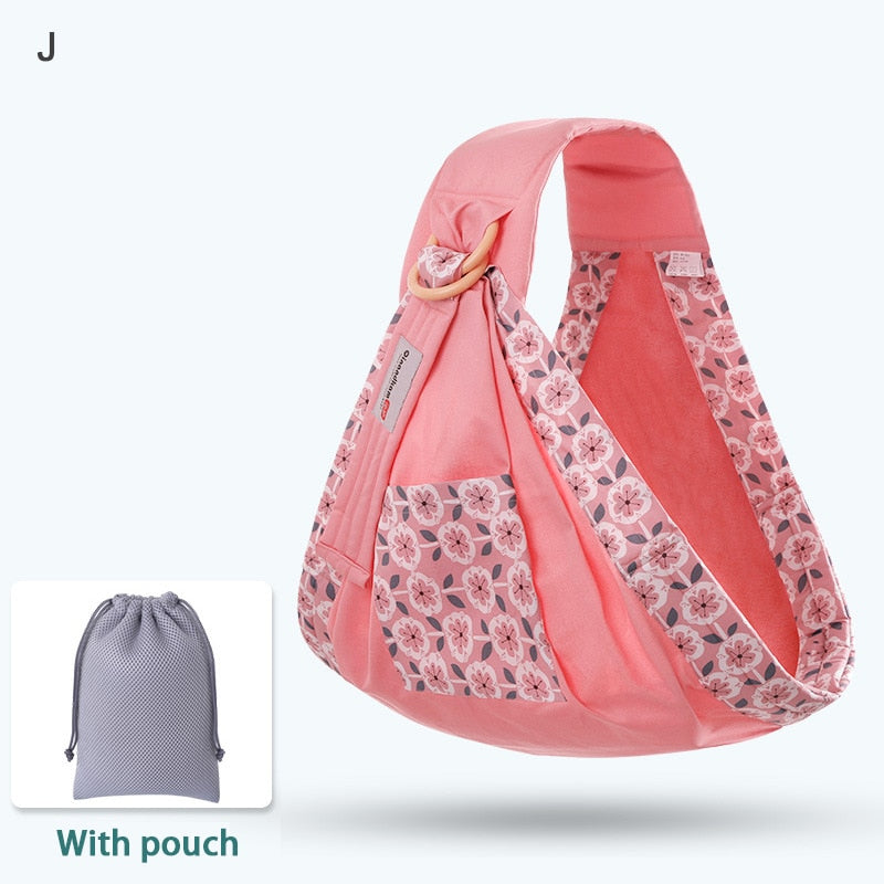 Porte-bébé réglable et respirant, écharpe souple, sac à dos rond en poudre,  écharpe pour nouveau