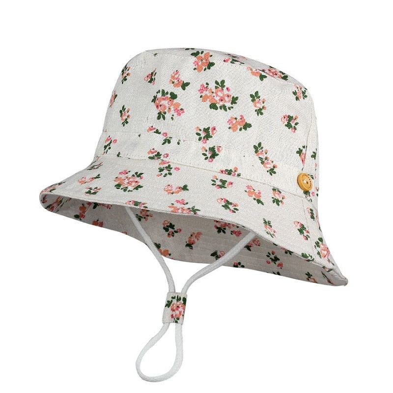 PATTERNED COTTON BOB HAT - BABY/CHILDREN 