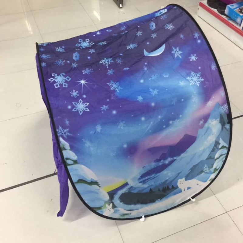 dream tent winter wonderland SLEEP AID DREAM CABIN