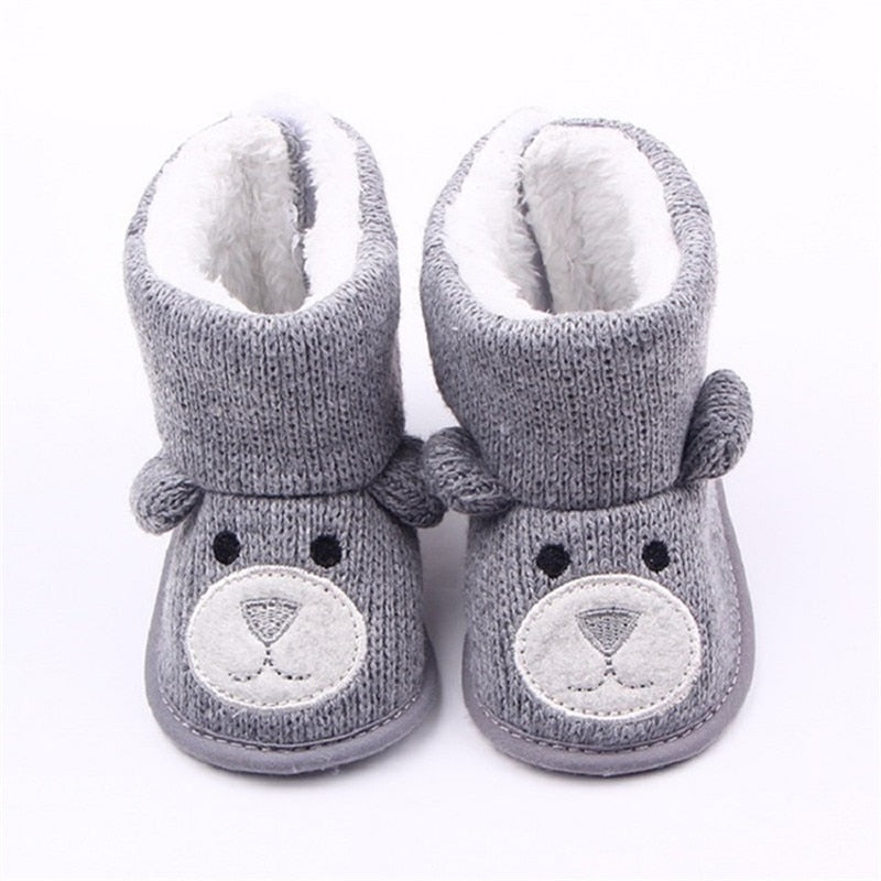 Newborn fur boots on sale