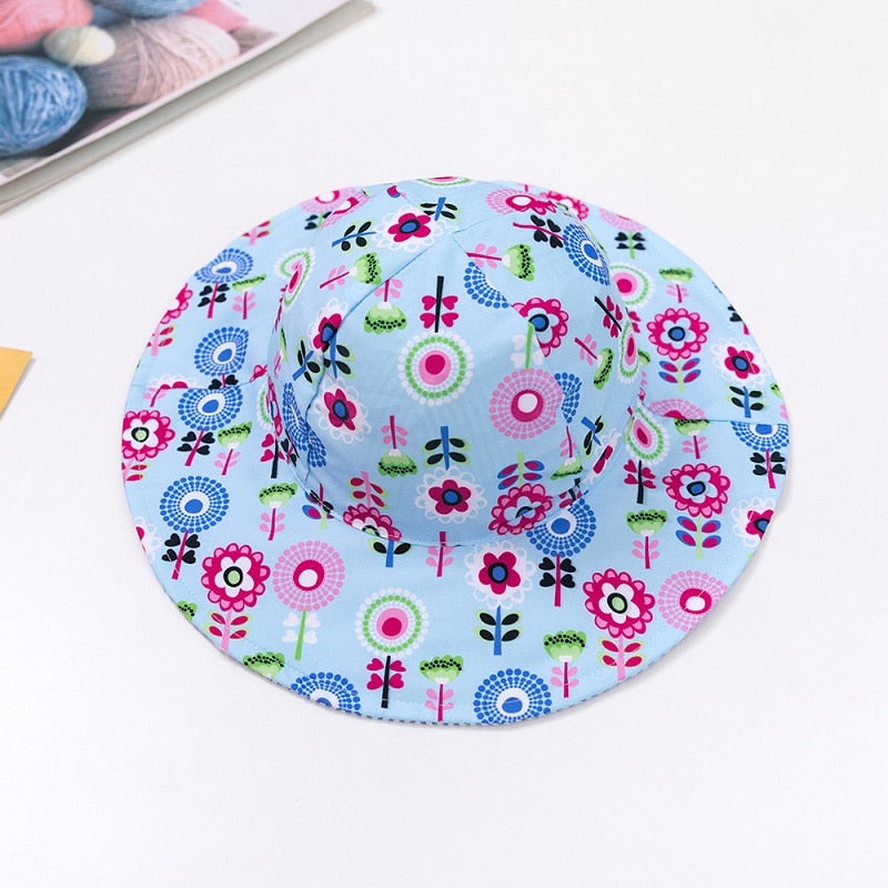 PATTERNED COTTON BOB HAT - BABY/CHILDREN 