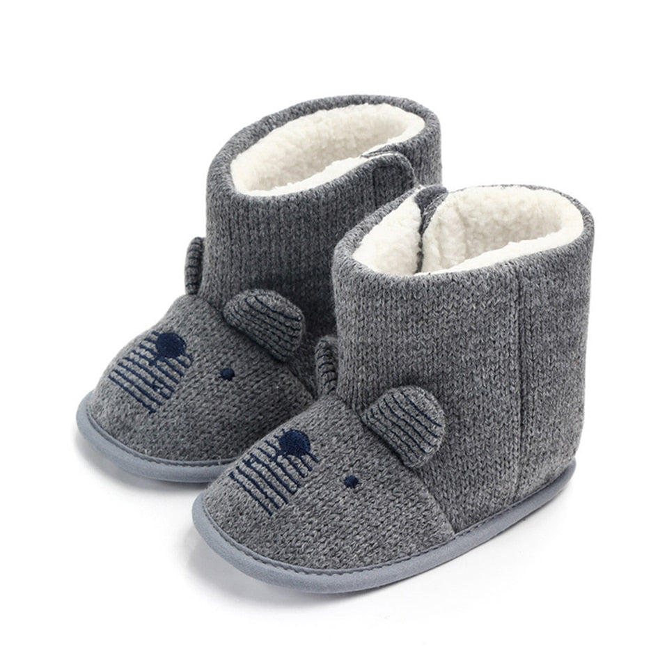 BABY FUR-FUR ANKLE BOOTS 