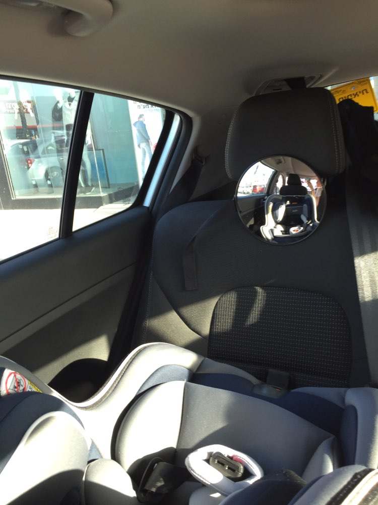 Caméra de recul de siège arrière de rétroviseur IPS de 5 po Écoute-bébé  pour voiture avec enregistrement de boucle faciale - Chine Écoute-bébé,  rétroviseur pour bébé