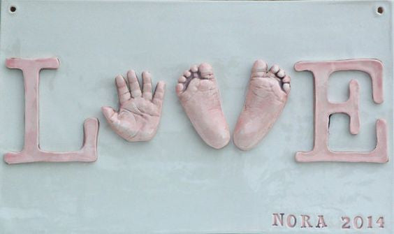 Kit de moulage 3D pour empreintes de mains et pieds de bébé, famille ou  couple à partir de 60dt Seulement - BabyDeal