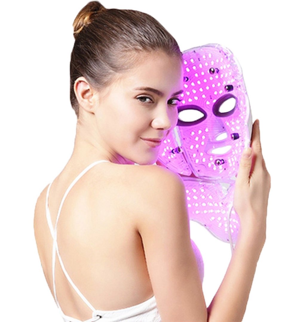 Masque de luminothérapie LED pour le visage