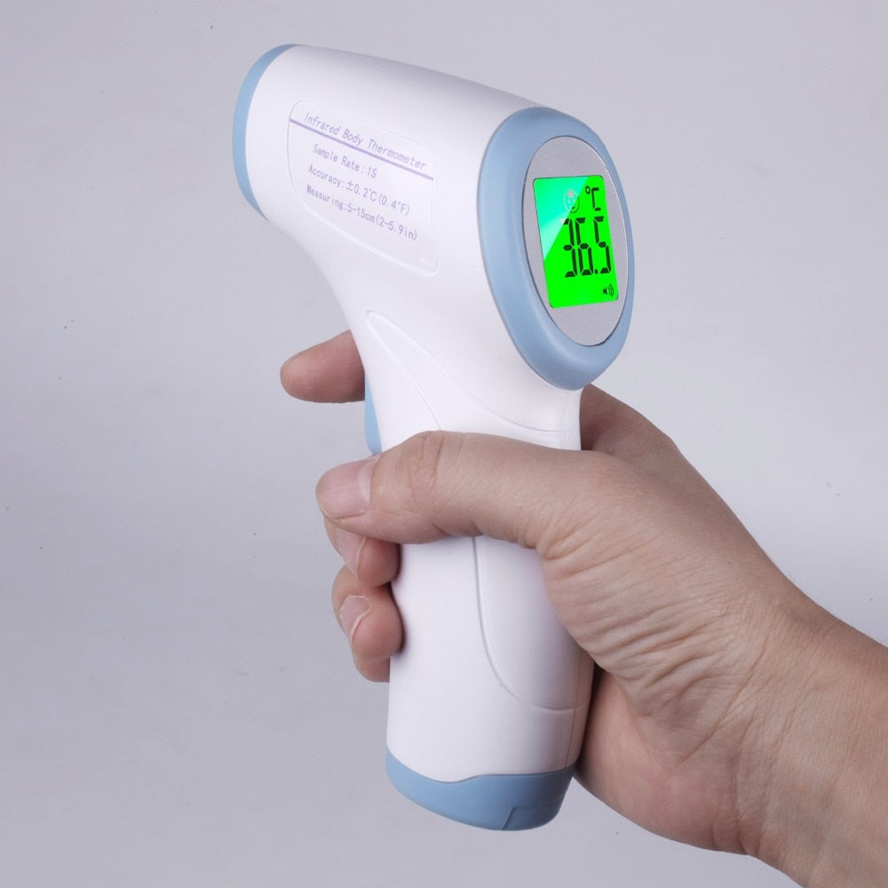 Thermomètre frontal infrarouge sans contact pour bébé enfants adultes bleu  yonis - Conforama
