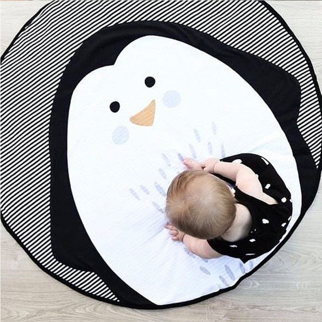ACTIVITY AND PLAY MAT - ANIMAL PATTERN - COTTON 