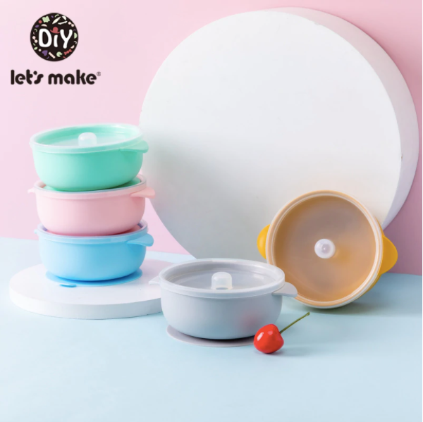 UNBREAKABLE SILICONE BABY MEAL SET 